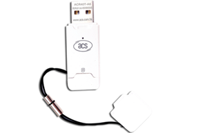 ACS ACR40T-A5 USB Type-C SIM Boyutlu Temaslı E-İmza Akıllı Kart Okuyucu
