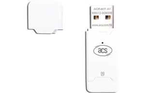 ACS ACR40T-A5 USB Type-C SIM Boyutlu Temaslı E-İmza Akıllı Kart Okuyucu