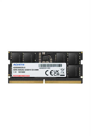 ADATA 16GB DDR5 5600Mhz CL46 Notebook Ram AD5S560016G-S