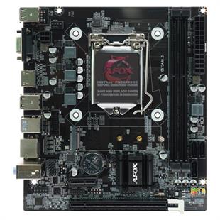 AFOX IH110D4-MA2-V4 2xDDR4 VGA+HDMI 1xGLAN 1x M.2 NVMe Gen3 1151Pin ANAKART