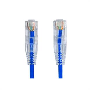 AGER 0.15metre CAT6 Utp Slim AWG28 AC-602-0015/B Mavi LSZH Patch Kablo (10lu Paket)