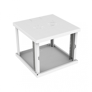 AGER 12U 600x600mm Duvar Tipi Beyaz Kabinet Agena Base AG-AF126060B1 Demonte