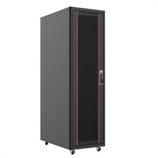 AGER 26U 600x1000mm Dikili Tip Siyah Kabinet Vega AG-VB26U6010S1 Cam Kapak