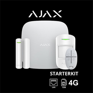 AJAX Starterkit 4G Alarm Seti Beyaz