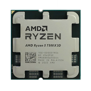 AMD RYZEN 5 7500X3D 102MB 12çekirdekli O/B UHD AM5 65w Kutusuz+Fansız