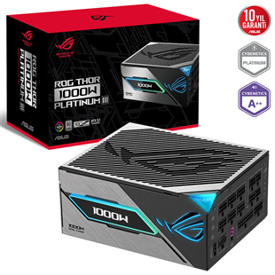 ASUS 1000w 80+ Platinum III ROG THOR-1000P3 Tam Modüler Power Supply