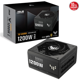 ASUS 1200W 80+ GOLD TUF GAMING 1200G PCIe5.0 Tam Modüler Power Supply