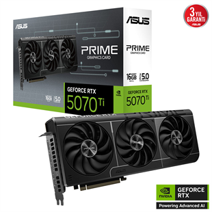 ASUS 16GB PRIME RTX5070TI-16G GDDR7 HDMI-DP PCIE 5.0