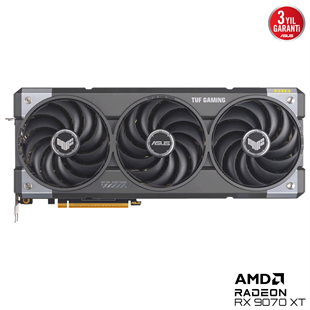 ASUS 16GB TUF GAMING RX9070XT-O16G GDDR6 256bit HDMI DP PCIE 5.0