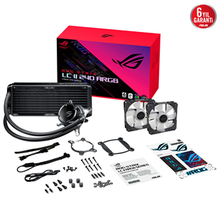 ASUS 240mm ROG STRIX LC II 240 ARGB AM4-1700p Sıvı Soğutmalı İşlemci Fanı