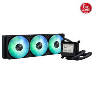 ASUS 360mm MAX GAMING LC 360 ARGB AM5-1851p Sıvı Soğutmalı İşlemci Fanı