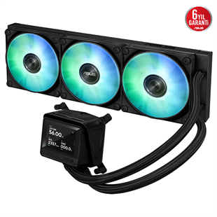 ASUS 360mm MAX GAMING LC 360 ARGB AM5-1851p Sıvı Soğutmalı İşlemci Fanı