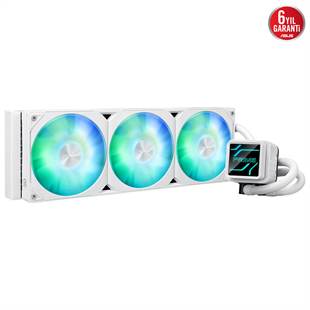 ASUS 360mm PRIME LC 360 ARGB AM5-1851p Sıvı Soğutmalı İşlemci Fanı Beyaz 90RC0102-B0EAY0
