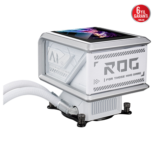 ASUS 360mm ROG RYUO IV SLC 360 ARGB WHITE AM5-1851p Sıvı Soğutmalı İşlemci Fanı