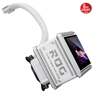 ASUS 360mm ROG RYUO IV SLC 360 ARGB WHITE AM5-1851p Sıvı Soğutmalı İşlemci Fanı