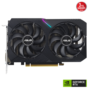 ASUS 8GB DUAL RTX3050-O8G-V2 GDDR6 96bit HDMI-DP PCIE 4.0