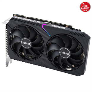 ASUS 8GB DUAL RTX3050-O8G-V2 GDDR6 96bit HDMI-DP PCIE 4.0