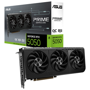 ASUS 8GB PRIME RTX5050-O8G GDDR6 128bit HDMI DP PCIe 5.0
