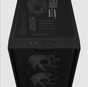 ASUS A21 PLUS Gaming Powersız Siyah ARGB Fan Mid Tower ATX Kasa