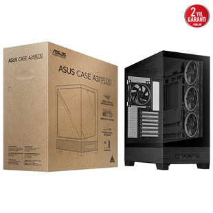 ASUS A31 PLUS TG ARGB Gaming Mid-Tower PC Kasası /  90DC00R0-B19000
