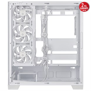 ASUS A31 PLUS TG ARGB WHITE Gaming Mid-Tower PC Kasası Beyaz / 90DC00R3-B19000