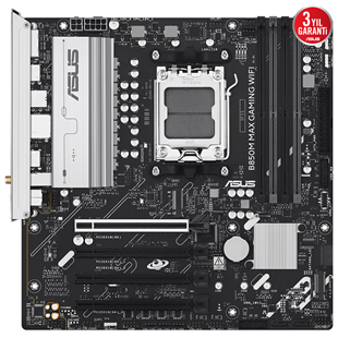 ASUS B850 MAX GAMING WIFI6E DDR5 HDMI-DP PCIE 5.0 AM5 ATX