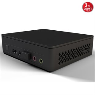 ASUS CORE i5 1250P-RAM DİSK YOK-FDOS MINI PC / NUC12 Pro Slim Kit NUC12WSKV5 / 90AB2WSK-MRD120