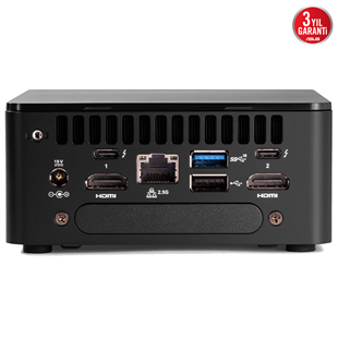 ASUS CORE i7 1260P- RAM DİSK YOK-FDOS MINI PC / NUC12 PRO TALL KIT  RNUC12WSHI700002I  90AR00E1-M000J0