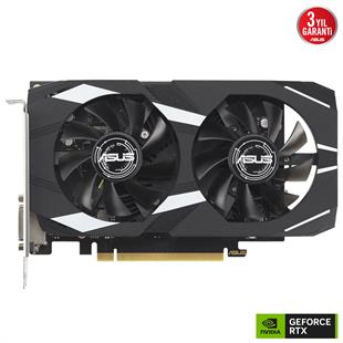 ASUS DUAL-RTX3050-O6G RTX3050 6GB GDDR6 96Bit DVI-D/HDMI/DP PCI-E 4.0
