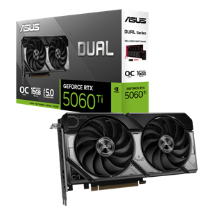 ASUS DUAL-RTX5060TI-O16G 16GB Nvidia RTX5060Ti GDDR7 128bit HDMI 3xDP 16x Ekran Kartı