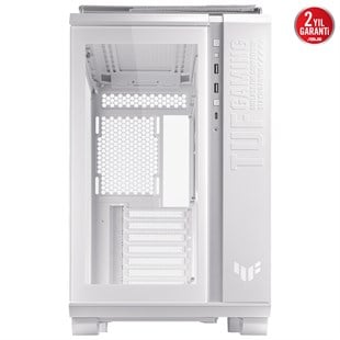 ASUS GT502 PLUS TUF GAMING TG WHITE Gaming Mid-Tower PC Kasası Beyaz /  90DC0093-B19000