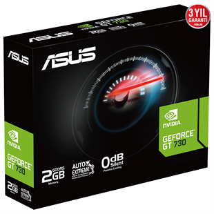 ASUS GT730 2GB 4H-SL-2GD5 GDDR5 64bit 4X HDMI PCIe 16X v2.0 Fansız