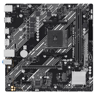ASUS PRIME A520M-K ARGB DDR4 HDMI-DP PCIE 4.0 AM4 mATX