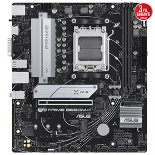 ASUS PRIME B650M-K DDR5 HDMI DP PCIe 16X v4.0 AM5 mATX