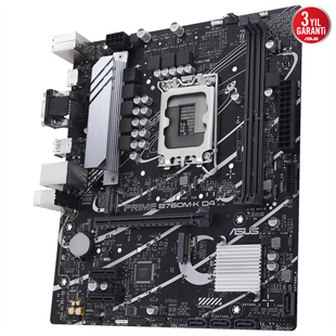 ASUS PRIME B760M-K D4 DDR4 HDMI PCIe 4.0 1700p mATX