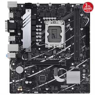 ASUS PRIME B760M-K D4 DDR4 HDMI PCIe 4.0 1700p mATX