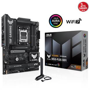 ASUS PRIME B850-PLUS WIFI B850M DDR5 (Vga Yok) GLan 2.5G ATX HD DP WIFI6 BT M2 RGB AM5 AMD Anakart