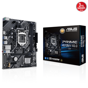 ASUS PRIME H510M-F R3.0 CSM DDR4 HDMI PCIE 3.0 1200p v2
