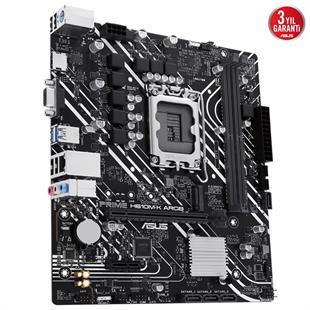 ASUS PRIME H610M-K ARGB DDR5 HDMI DP PCIe 16X v4.0 1700p mATX