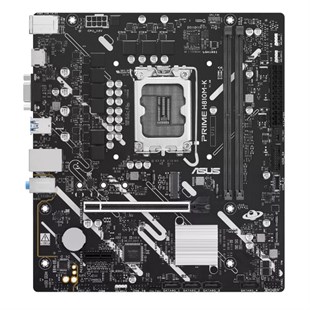 ASUS PRIME H810M-K DDR5 6400MT/S 1XVGA 1XHDMI 1XM.2 1851P MATX (INTEL ULTRA PROCESSORS SERIES 2)