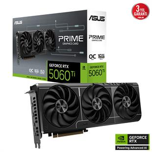 ASUS PRIME-RTX5060TI-O16G RTX5060 16GB GDDR7 128Bit 3xDP/1xHDMI