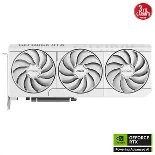 ASUS PRIME-RTX5070-O12G-WHITE NVIDIA-GEFORCE-RTX 5070-12GB GDDR7-192bit--OC-2xHDMI-3xDP-DLSS4 EKRAN KARTI