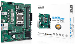 ASUS PRO A620M-DASH-CSM DDR5 HDMI PCIE 4.0 AM5 mATX Kurumsal Anakart