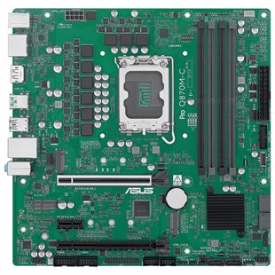 ASUS PRO Q870M-C-CSM DDR5 HDMI-DP TYPEC PCIE 5.0 1851p mATX vPRO Destekli Kurumsal Anakart /  90MB1KEP-M0EAYC