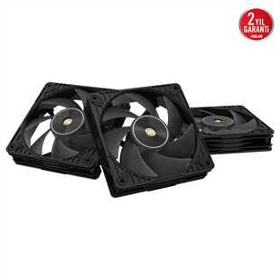 ASUS ProArt PF120 Siyah 120mm PWM Kasa/Radyatör Fanı (3lü Paket + Kontrolcü) / 90DA00M0-B09020