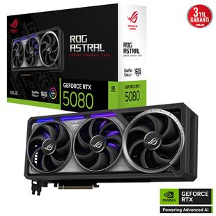 ASUS ROG-ASTRAL-RTX5080-16G-GAMING RTX5080 16GB GDDR7 256Bit 3xDP/1xHDMI