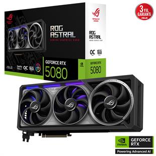ASUS ROG-ASTRAL-RTX5080-O16G-GAMING RTX5080 16GB GDDR7 256Bit 3xDP/1xHDMI