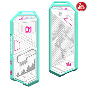 ASUS ROG STRIX ARION HATSUNE MIKU EDITION M.2 NVME USB-C Harici SSD Kutusu