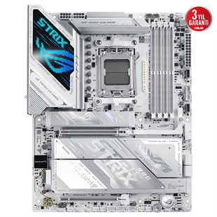 ASUS ROG STRIX X870E-A GAMING WIFI7 NEO DDR5 HDMI-DP PCIE 5.0 AM5 ATX Beyaz