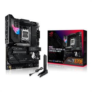 ASUS ROG STRIX X870E-E GAMING WIFI DDR5 8000MHZ 1XHDMI 1XDP 4XM.2 AM5 ATX (AMD AM5 9000/8000/7000 SERİLERİ İLE UYUMLU)